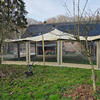 Zijwand met raam, 2,5 meter