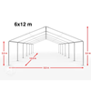 Partytent 6x12 meter