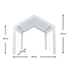 Partytent 4x3 meter