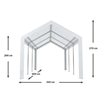 Partytent 6x3 meter