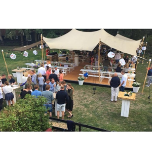 Stretchtent 7,5x5 meter