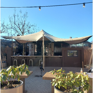 Complete Stretchtent set van 9 × 6 meter Complete Stretchtent set van 9 × 6 meter