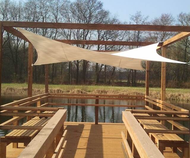 Schaduwdoek 4 x 4 meter