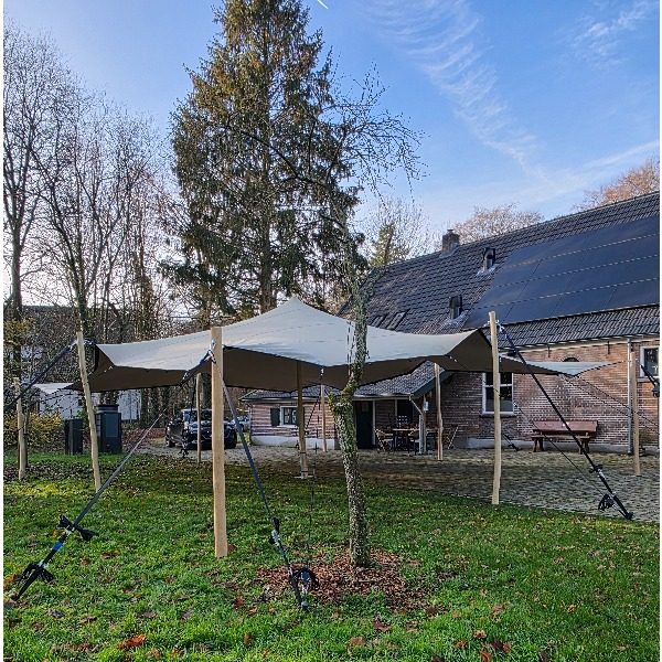 Stretchtent 10 x 10,5 meter