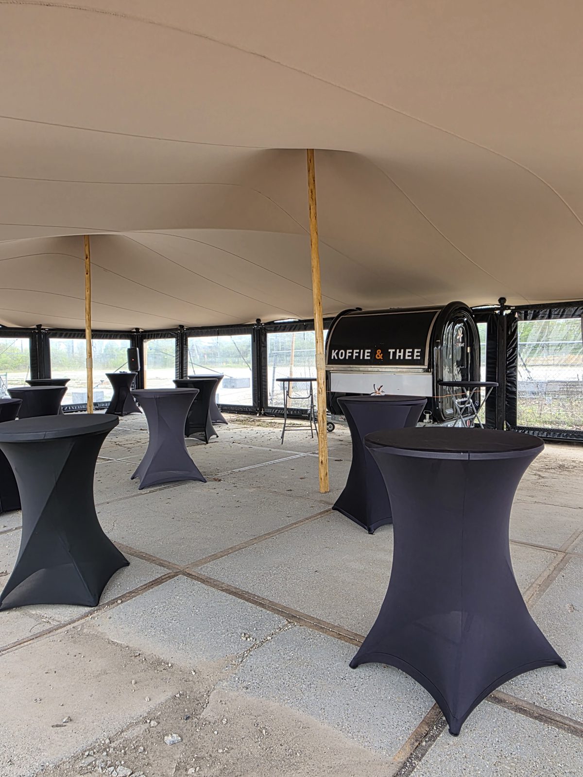 Stretchtent 10 x 15 meter