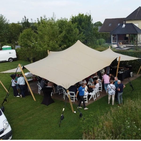 Stretchtent 7,5 x 10,5 meter