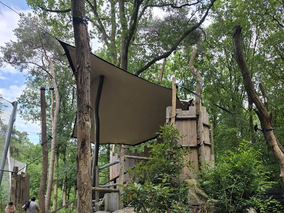 Stretchtent bij DierenPark Amersfoort