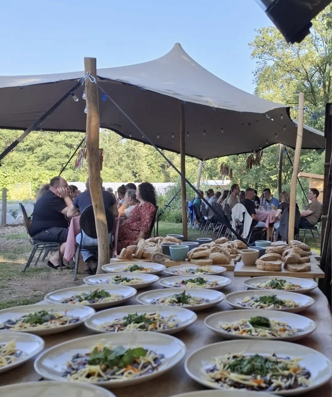 Stretchtent bij Lintelo 12 te Aalten
