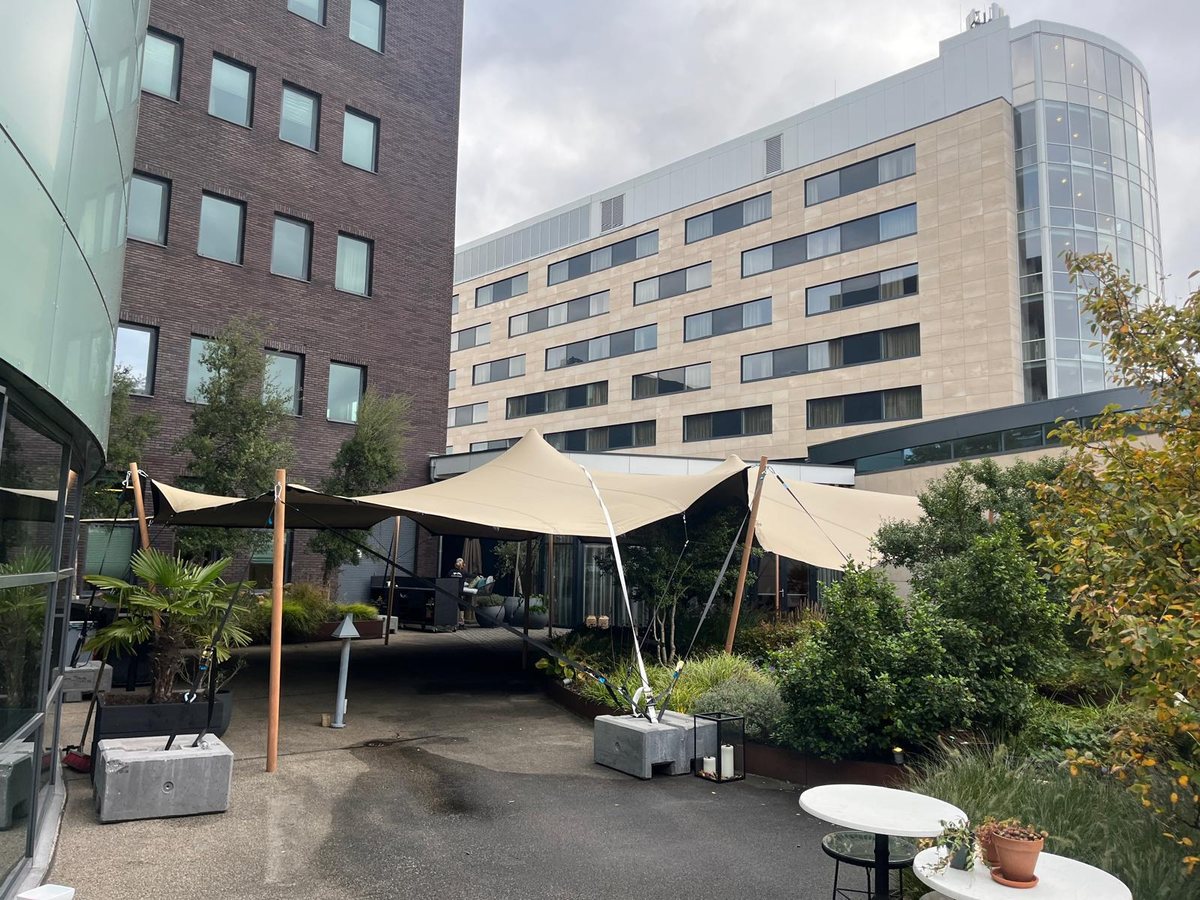 Stretchtent bij Van der Valk Amersfoort